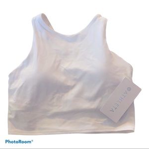 Athleta D-DD Conscious Crop Powervita 2X NWT White